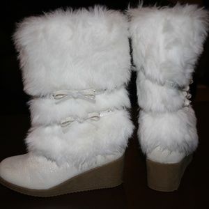 Kid Fur Boots